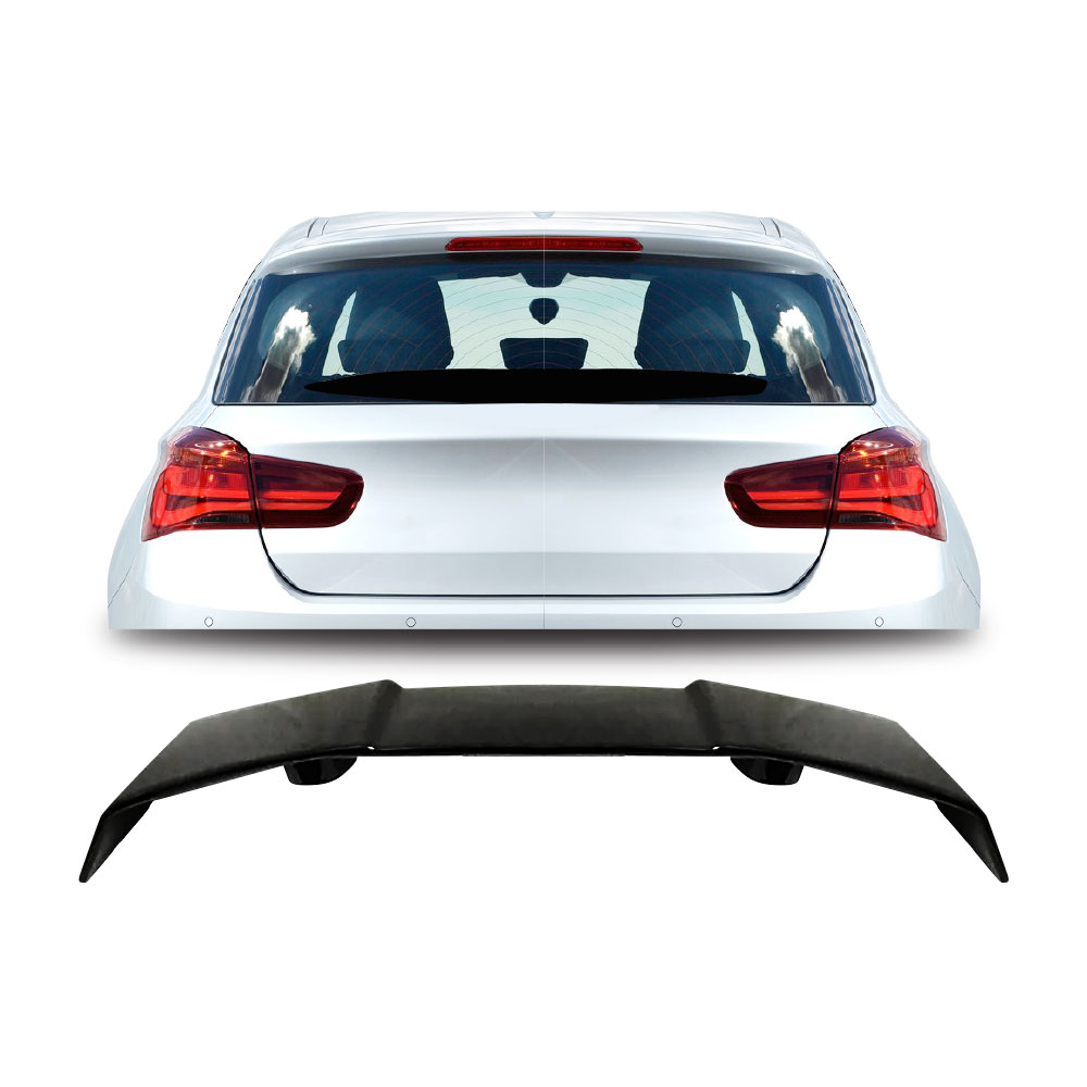 UNIVERSAL RAZOR STYLE ROOF SPOILER GLOSS BLACK-BSPAERORAZ