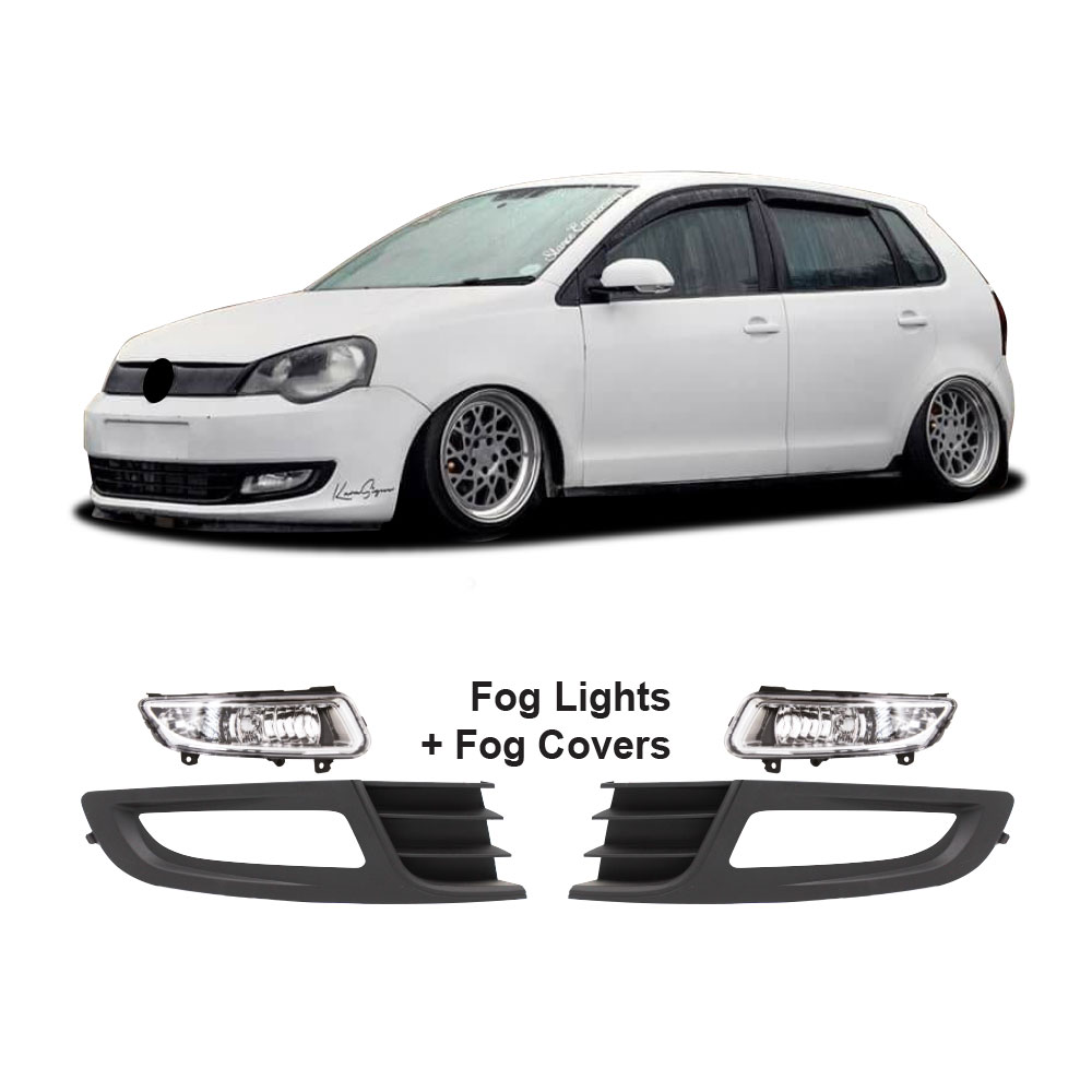 thumbnail interactive-video image 1 of Left Driver Side Fog Light Hole Cover For 2015-2017 Volkswagen Jetta - Replacement Part 85374YQ 1 of 6
