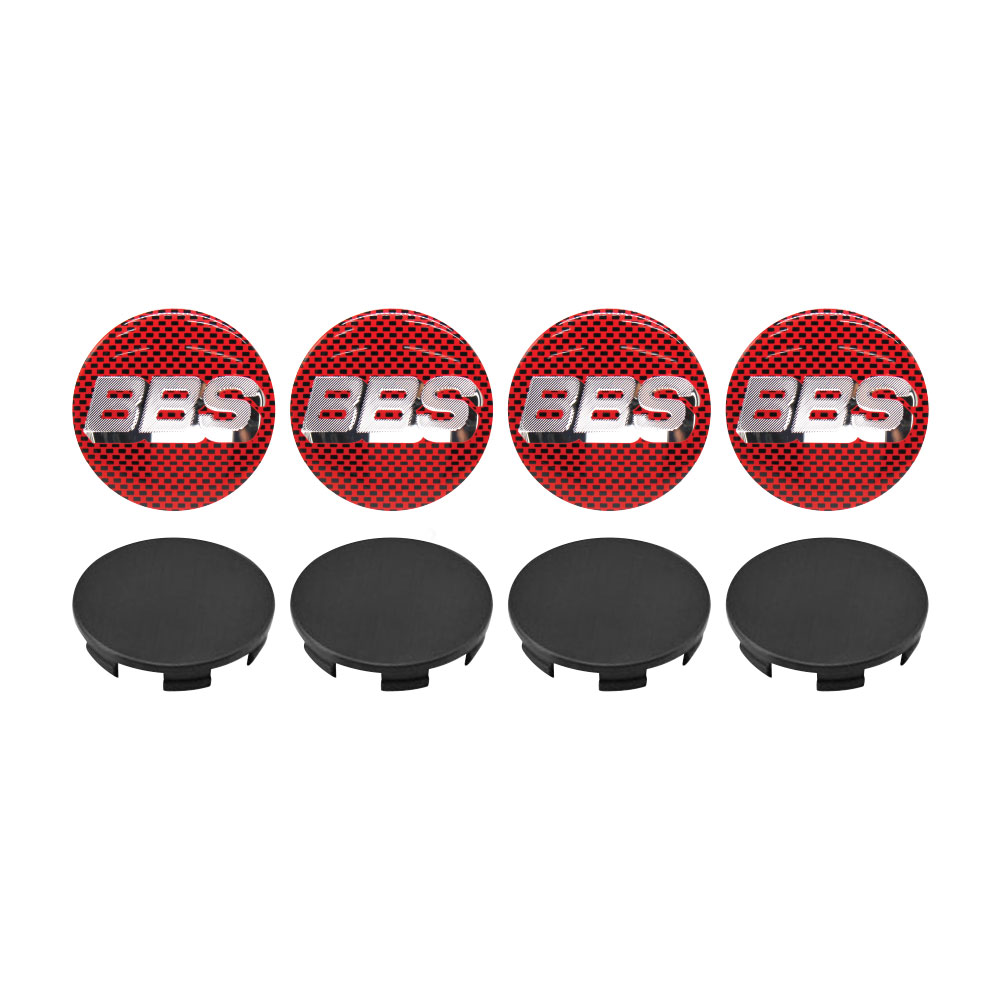 BBS RED CENTER CAP DECAL COMBO