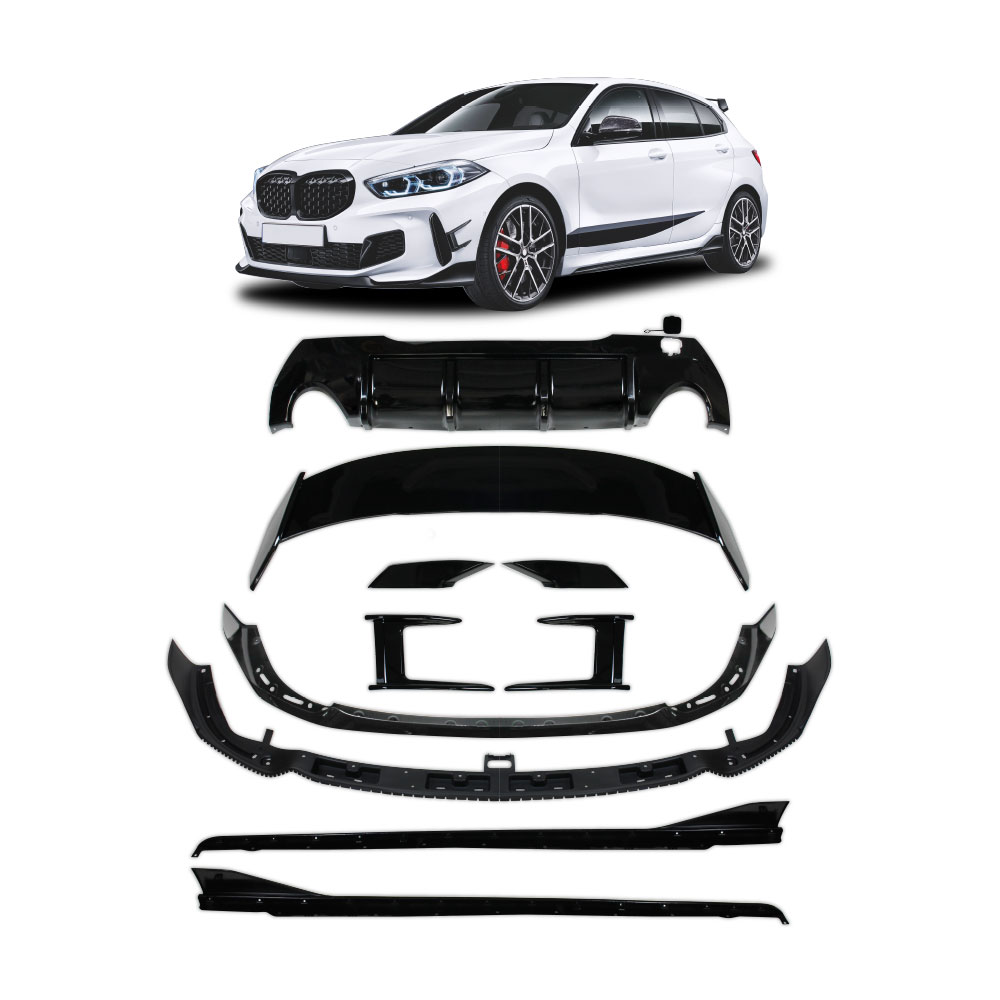 BMW F40 M PERFORMANCE BODY KIT 11 PIECE GLOSS BLACK-BMWF40MPK