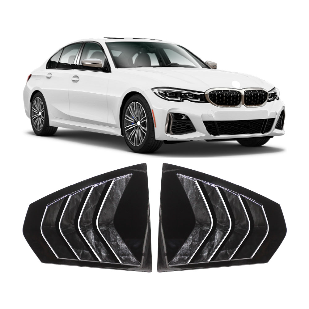 BMW G20 WINDOW LOUVERS GLOSS BLACK-BMWG20LOUVRE