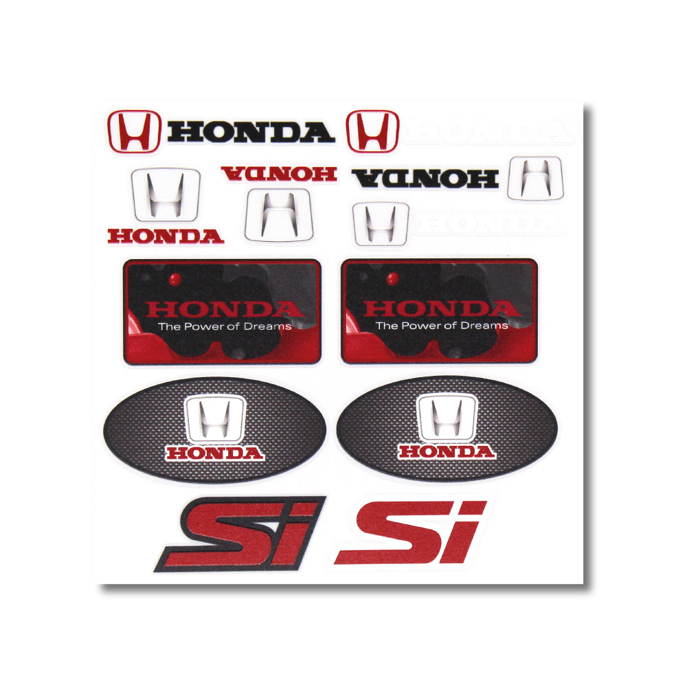 HONDA STICKER DECAL SET-PKTT-HON1