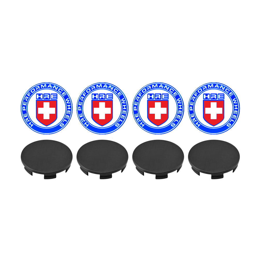 HRE BLUE 65MM CENTER CAP DECAL COMBO DEAL-DECAL65HREBL-COMBODEAL