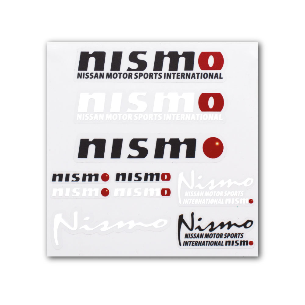 NISMO STICKER DECAL SET-PKTT-NIS01