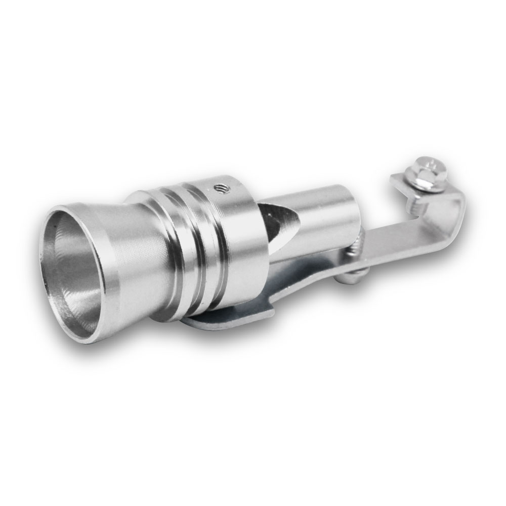 LARGE EXHAUST WHISTLE SILVER-TM111SILVER