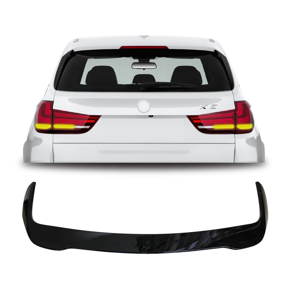 BMW X5 F15 2014-2018 M PERFORMANCE SLIM ROOF SPOILER GLOSS BLACK-BMWF15RSPS