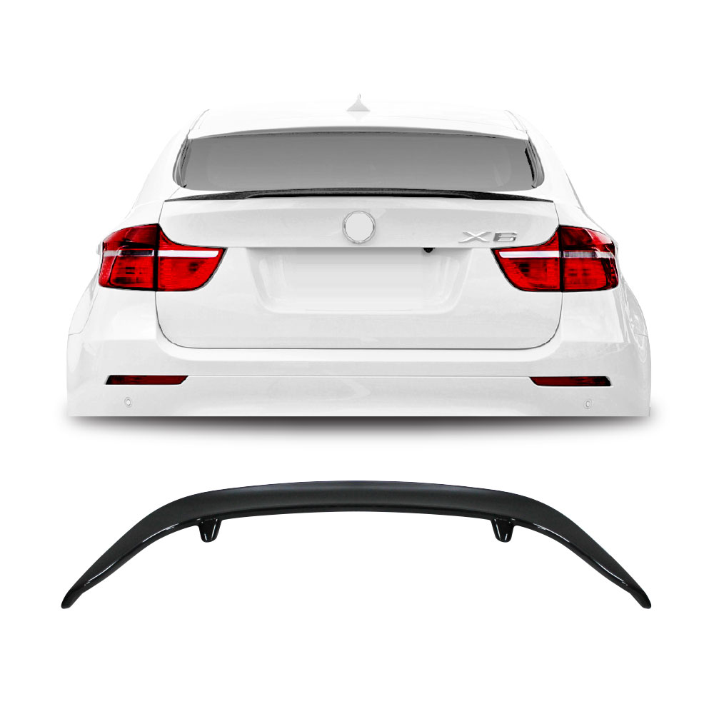 BMW X6 E71 2009-2014 HAMANN BOOT SPOILER GLOSS BLACK-BMWX6E71BSM