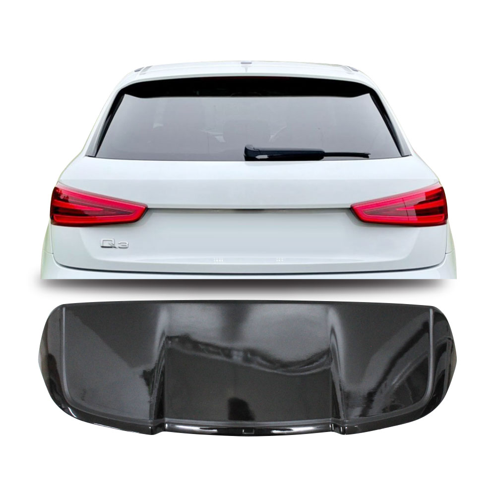 AUDI Q3 2012+ 8U ABT STYLE ROOF SPOILER GLOSS BLACK-BSPAUDQ3