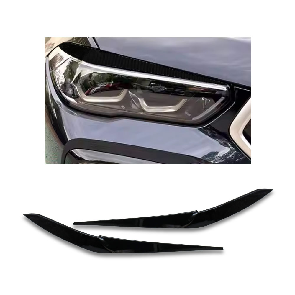 BMW X5 G05 2019+ PRE-FACELIFT PLASTIC EYELIDS GLOSS BLACK-BMWX5G05EYE