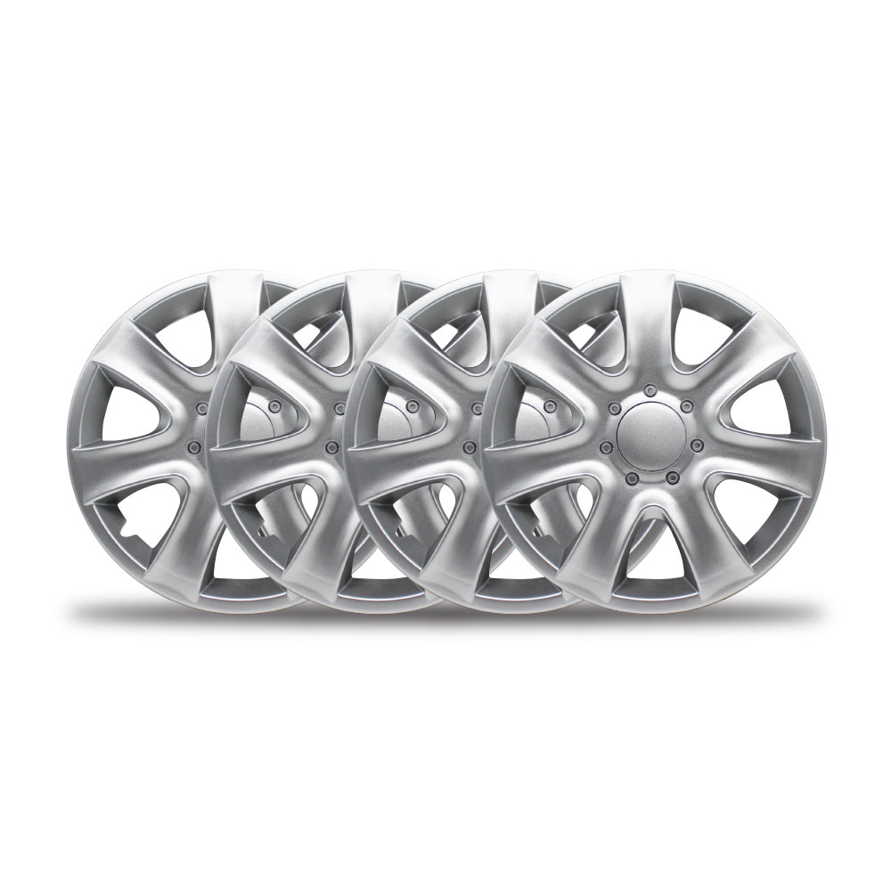 UNIVERSAL 13 INCH PLASTIC WHEEL CAPS 4 PIECE-HUBCAP13