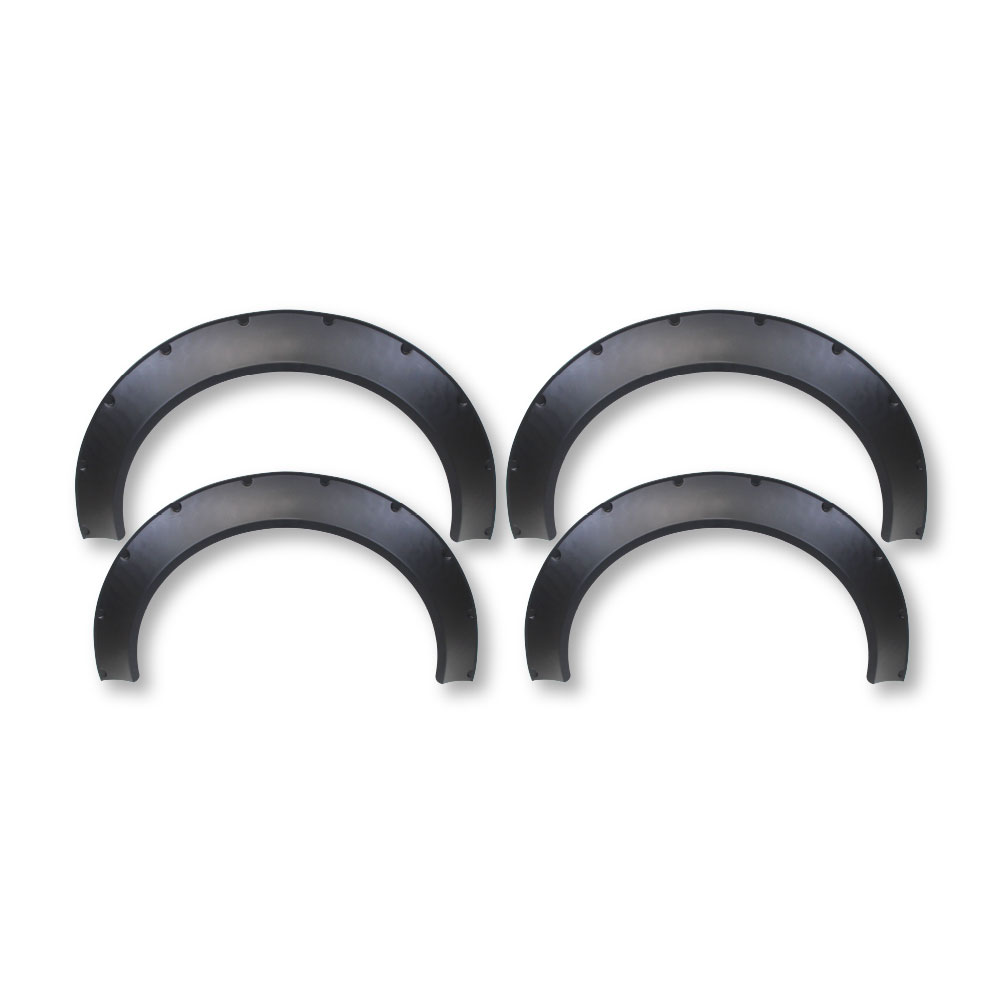 UNIVERSAL BROAD WHEEL ARCHES 85CM 4 PIECE BLACK-TM803ZJBIG