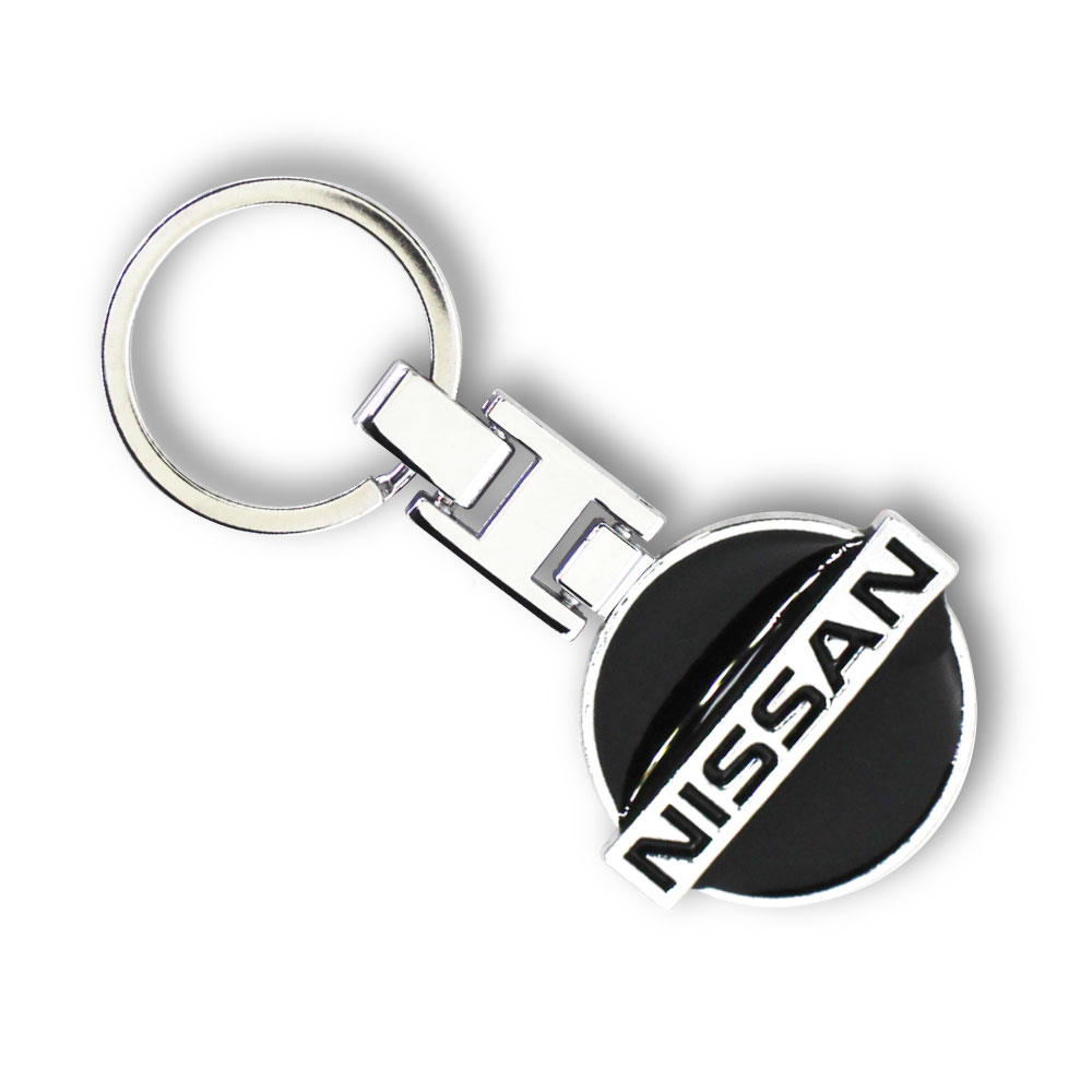 NISSAN SWATCH METAL KEY RING BLACK-KEY1NISB