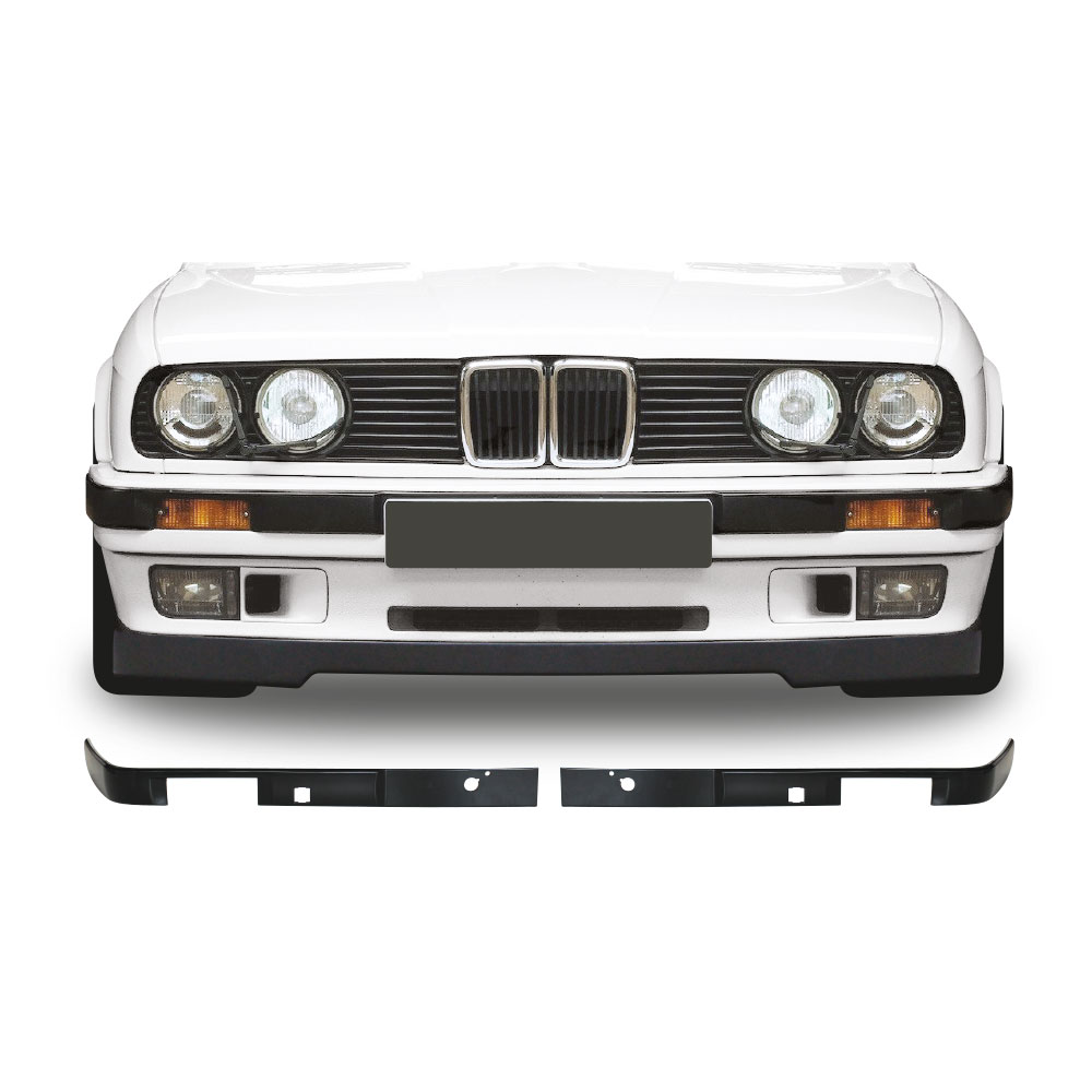 BMW E30 1983+ PLASTIC FRONT BUMPER BEEDING BLACK-BMWE30BEED