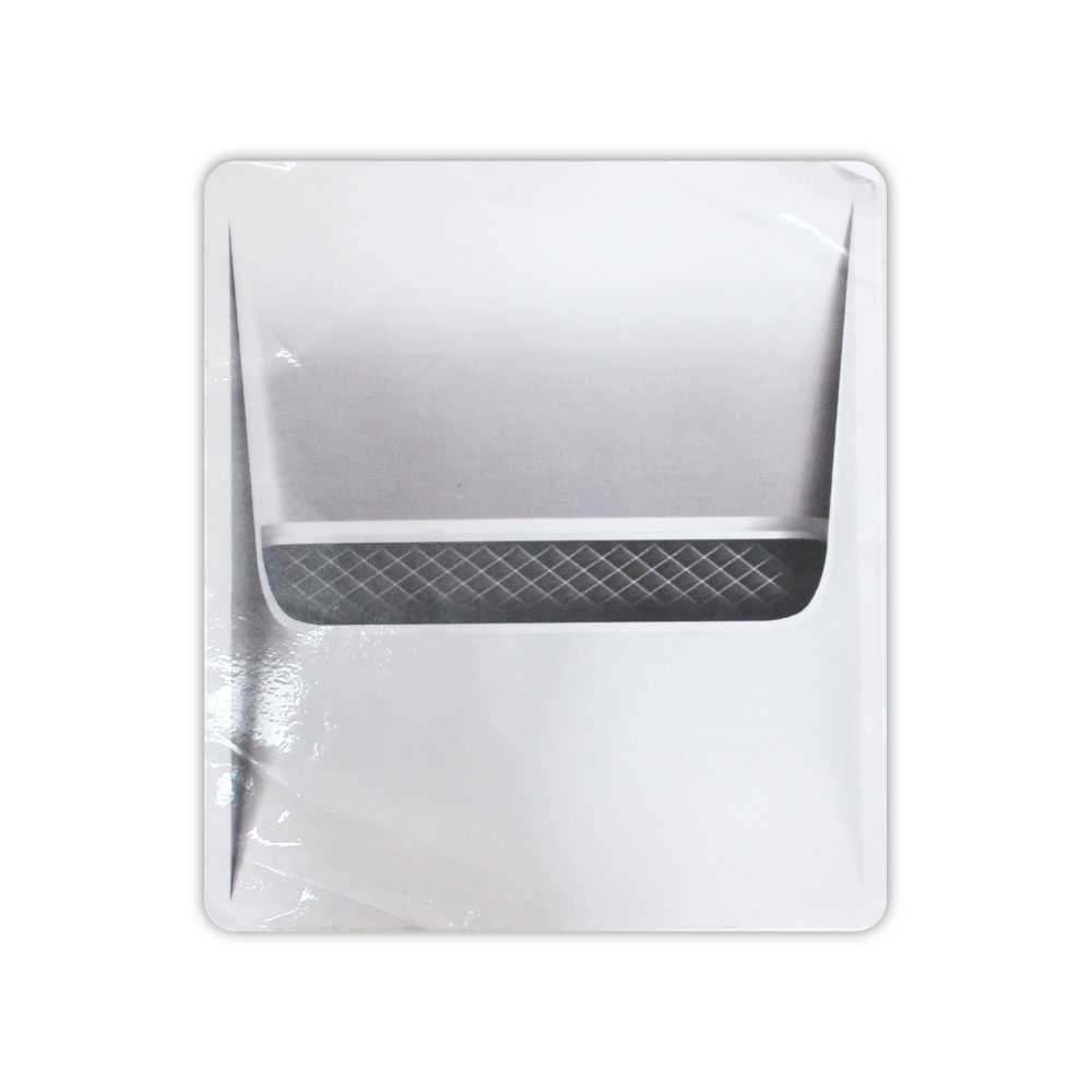 BONNET SCOOP DECAL WHITE-PKTT-3D2