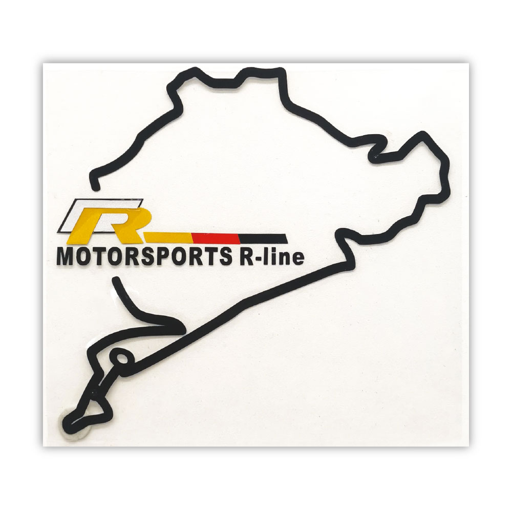 R LINE RALLY STICKER DECAL-PKTT-TRD3