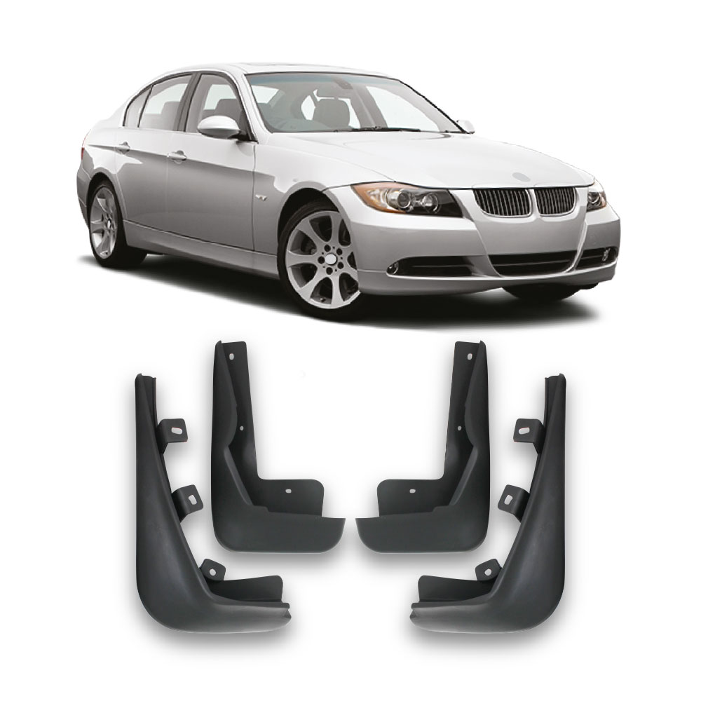 BMW E90 2005-2008 PRE LCI MUDFLAPS 4 PIECE-MFBMWE9005