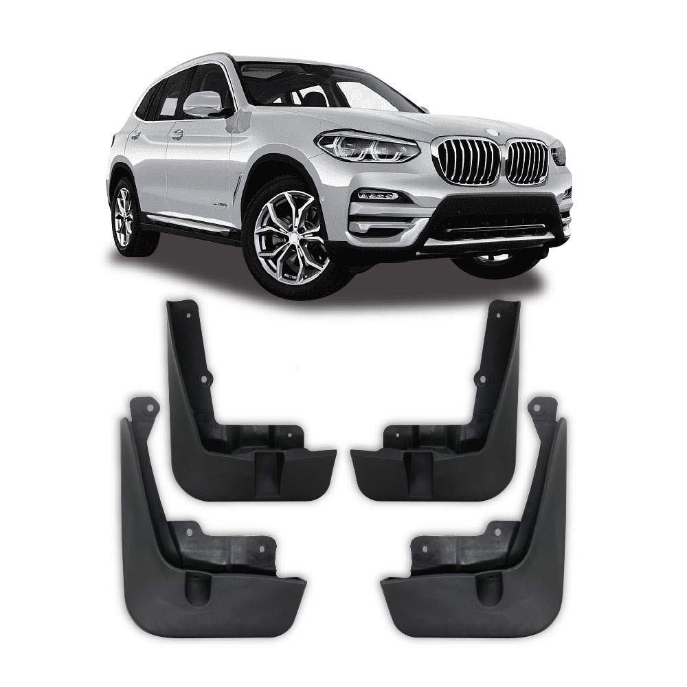 BMW X3 G01 2018+ PRE FACELIFT MUDFLAPS 4 PIECE-MFBMWX3G0118