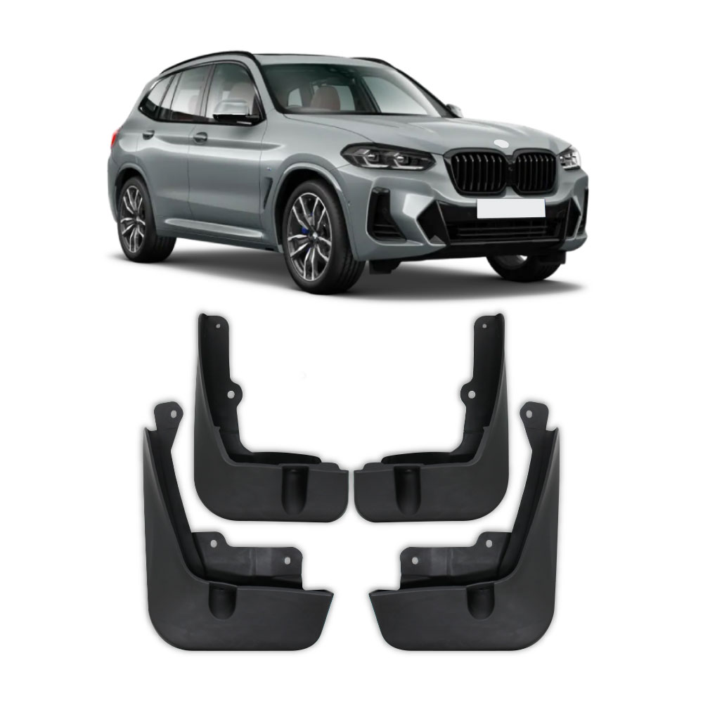 BMW X3 G01 2021+ FACELIFT MUDFLAPS 4 PIECE-MFBMWX3G0121