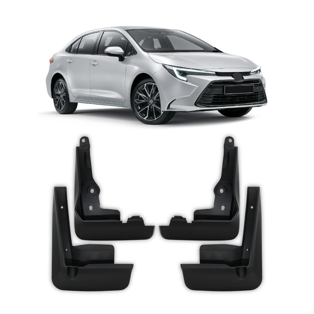 COROLLA XS SEDAN 2020+ MUDFLAPS 4 PIECE SET-MFTOYC2020