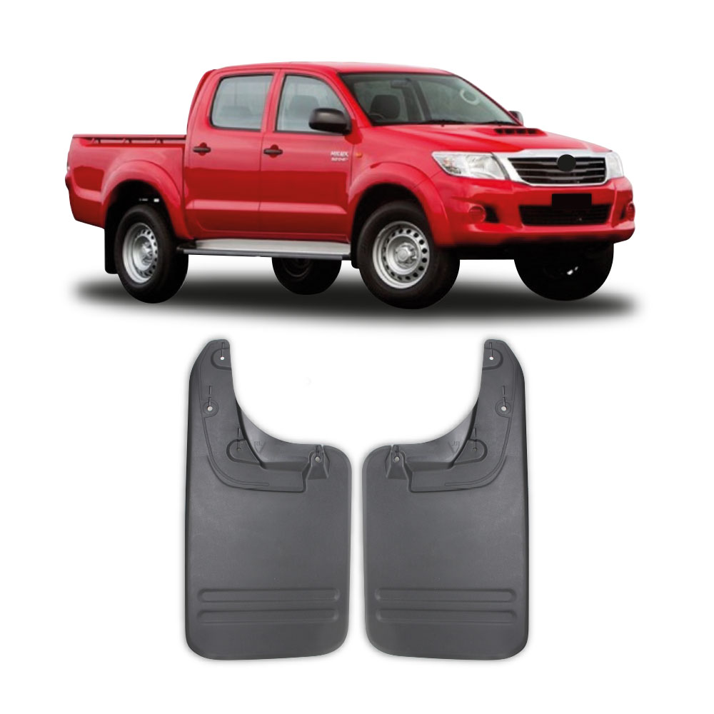 HILUX D4D 2012+ 2 PIECE LONG REAR MUDFLAPS-MFTOYB2112B