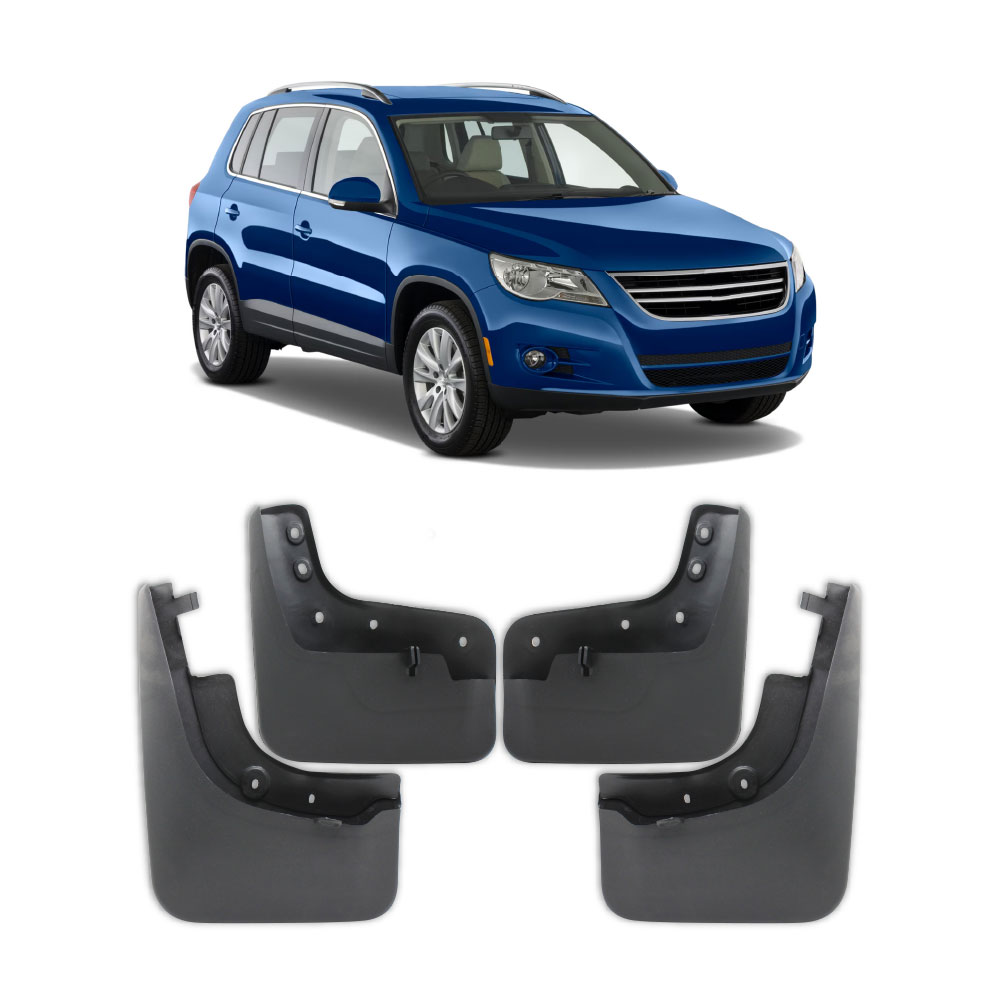 TIGUAN 2011+ MUDFLAPS 4 PIECE SET-MFVWTIG11+