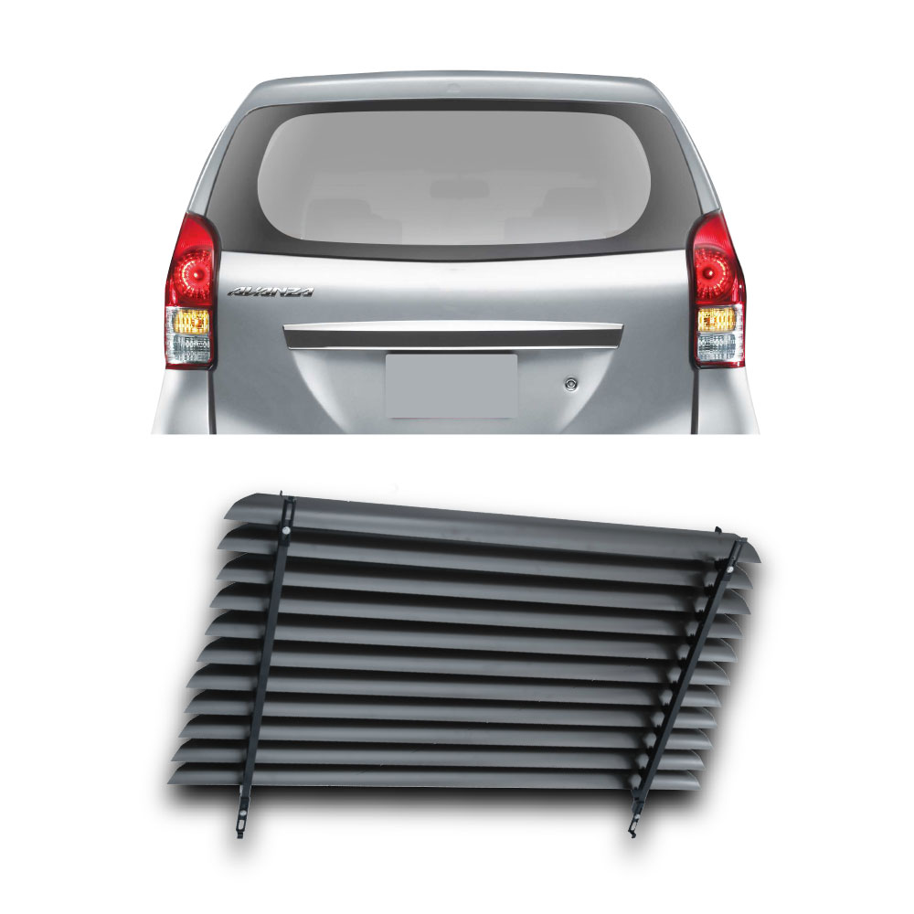 TOYOTA AVANZA REAR WINDOW BLINDS BLACK-BLIND4AVB