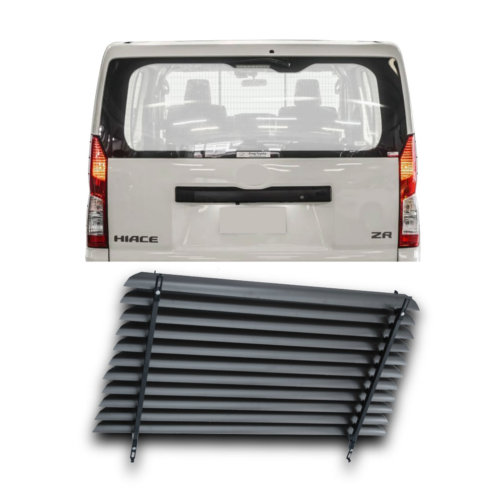 TOYOTA HIACE REAR WINDOW BLINDS BLACK-BLIND3HB