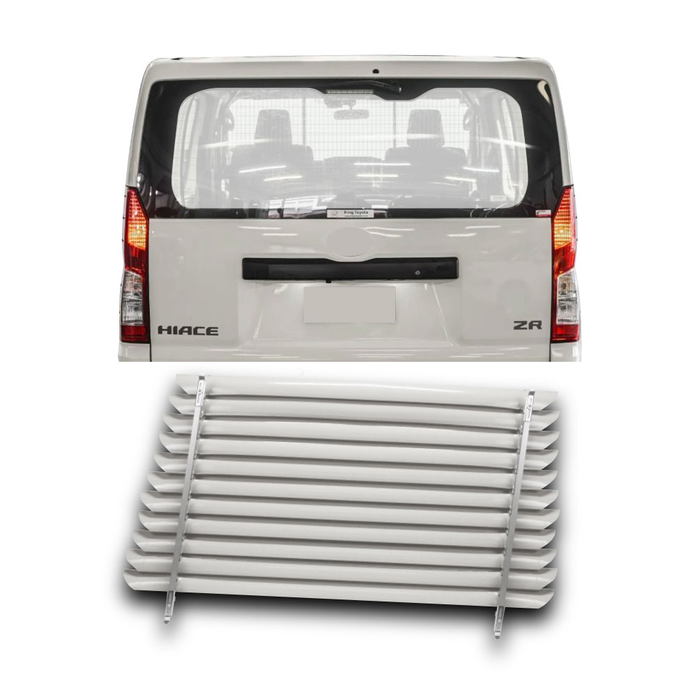 TOYOTA HIACE REAR WINDOW BLINDS SILVER-BLIND3HS