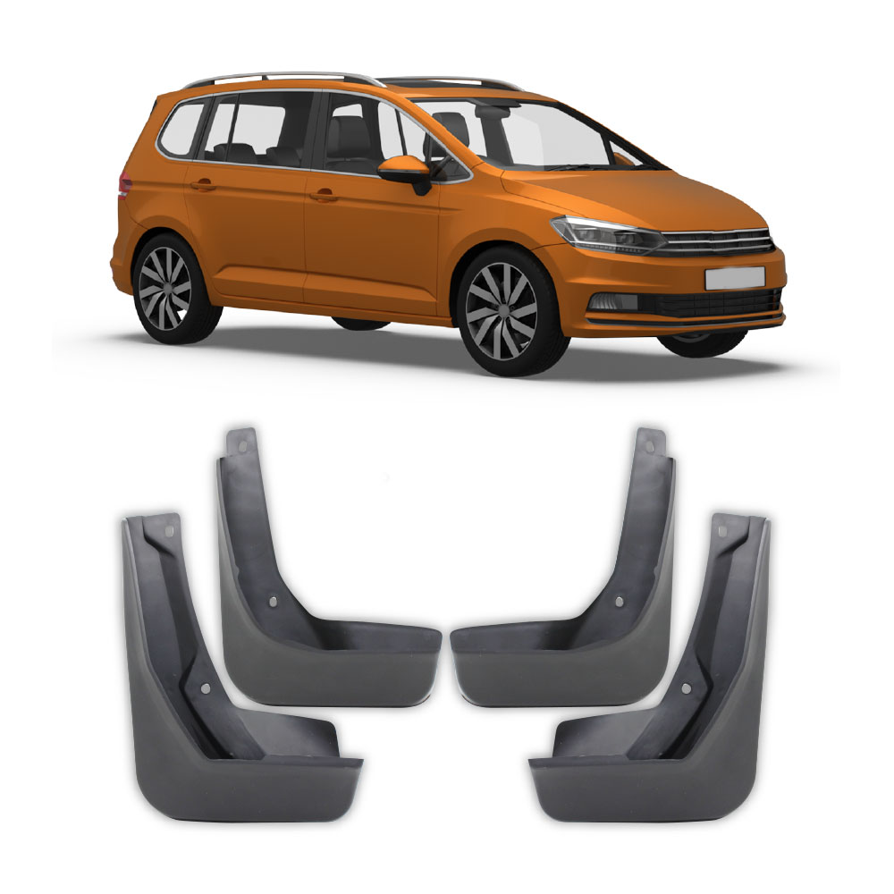 VW TOURAN 2016+ MUDFLAPS 4 PIECE SET-MFVWTOURAN16+