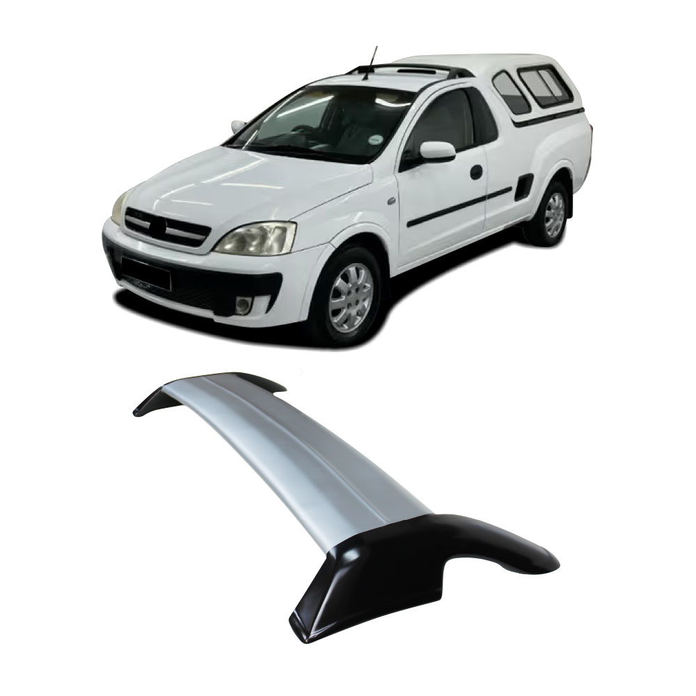 CORSA UTILITY 2005+ ROOF SPOILER FIBERGLASS SILVER-BSPCHEV01S