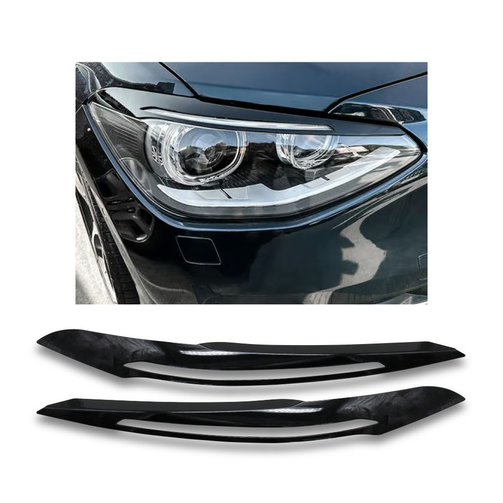 BMW F20 135i PRE-FACELIFT PLASTIC EYELIDS GLOSS BLACK-BMWF20EYEPFM