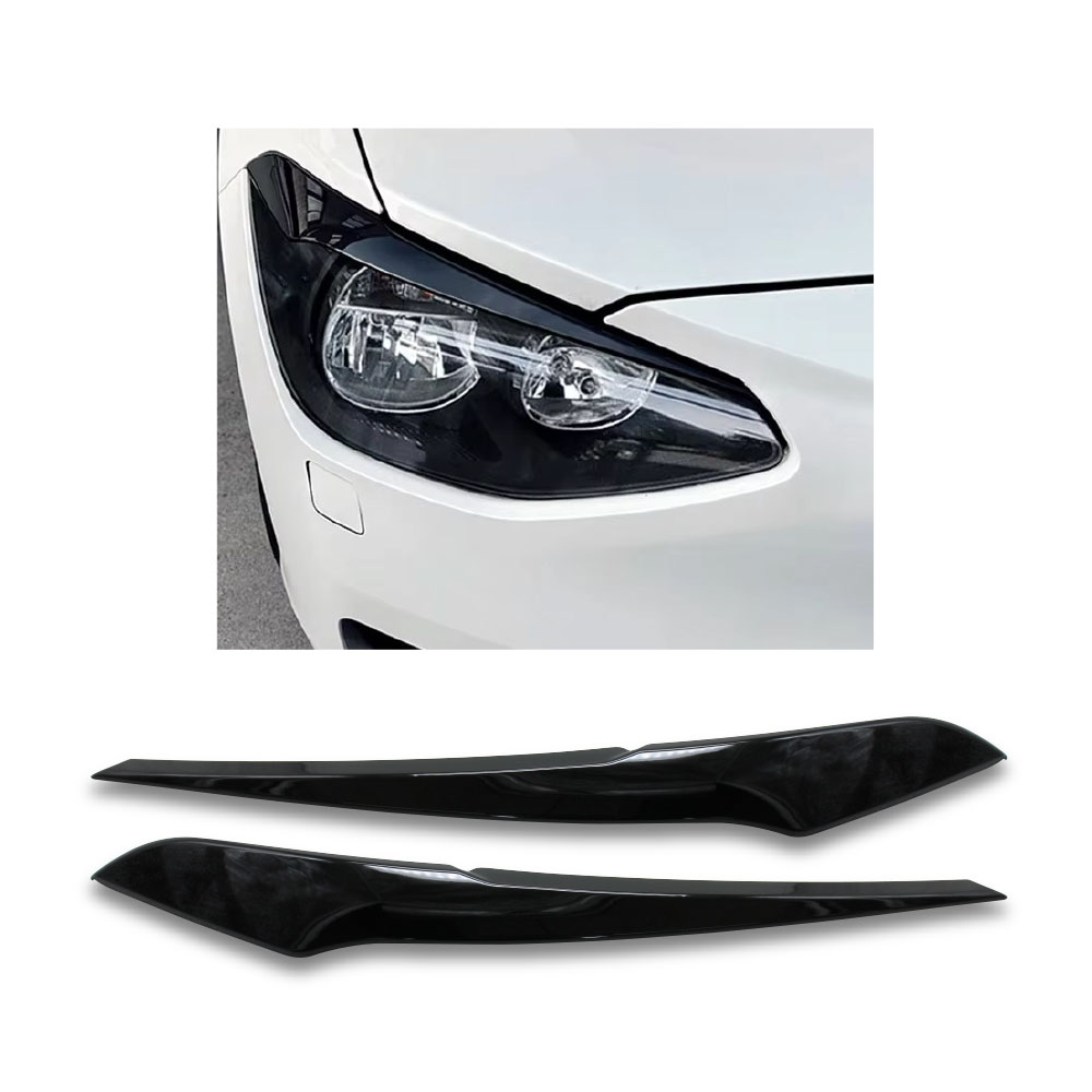 BMW F20 2012-2014 PRE-FACELIFT PLASTIC EYELIDS GLOSS BLACK-BMWF20EYEPF