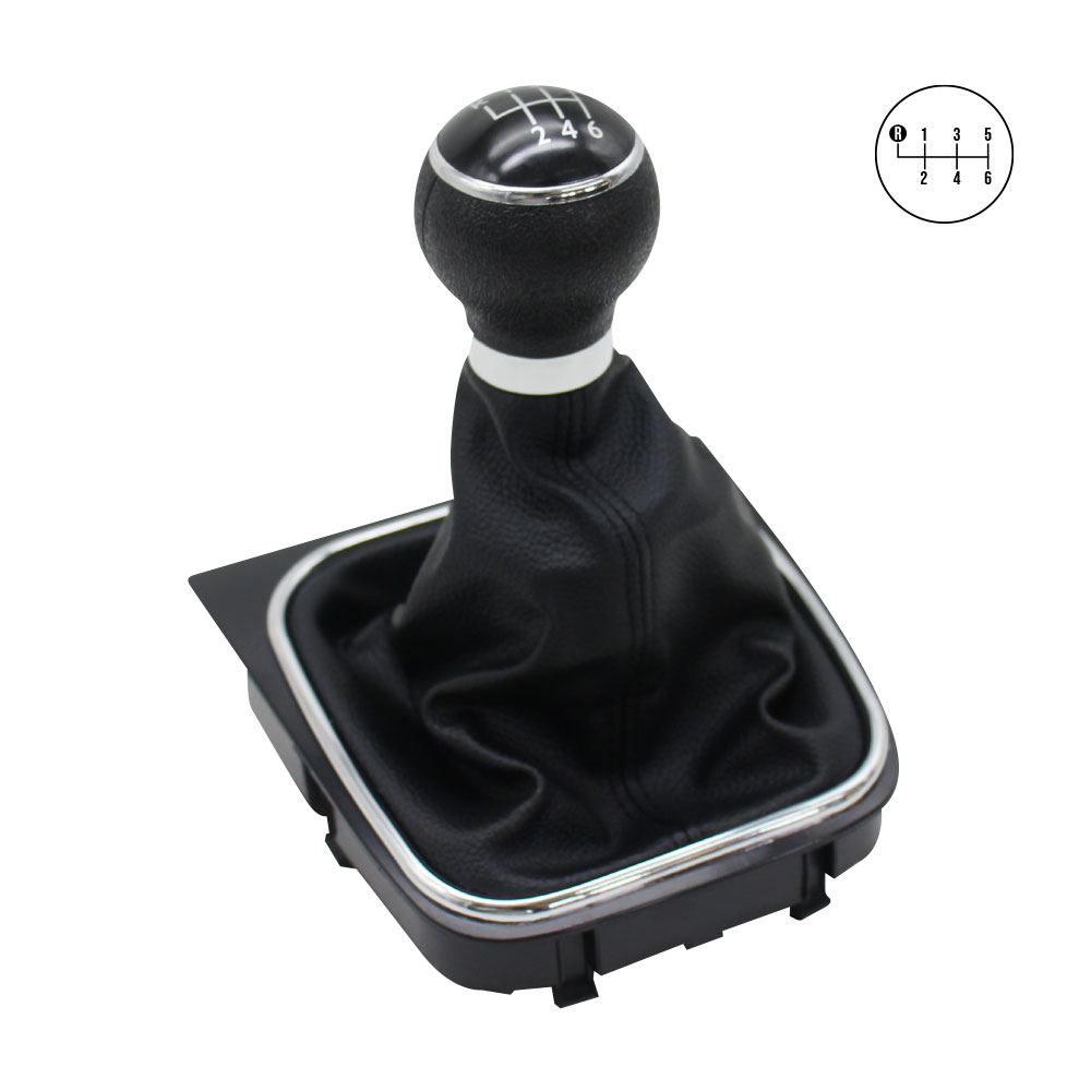 GOLF 6 6 SPEED GEAR KNOB WITH BOOT + BASE-GEARBOOTGOLF6A