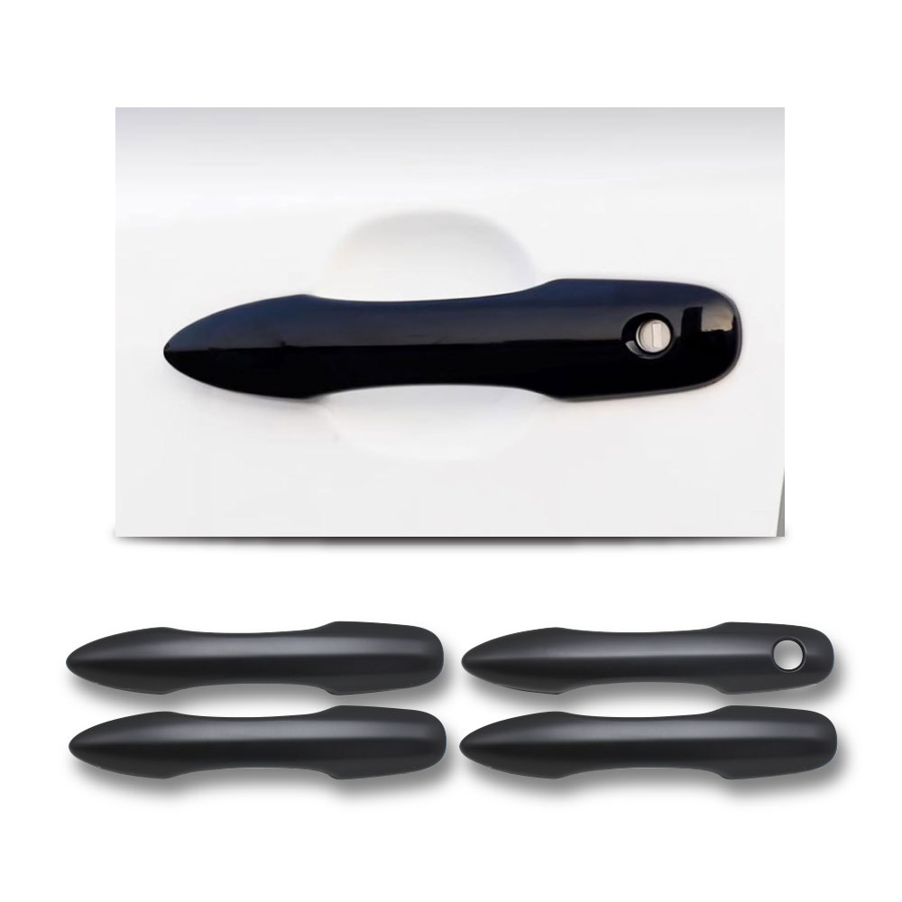 COROLLA CROSS DOOR HANDLE COVERS BLACK 4 PIECE SET-D9-CRDHBBK