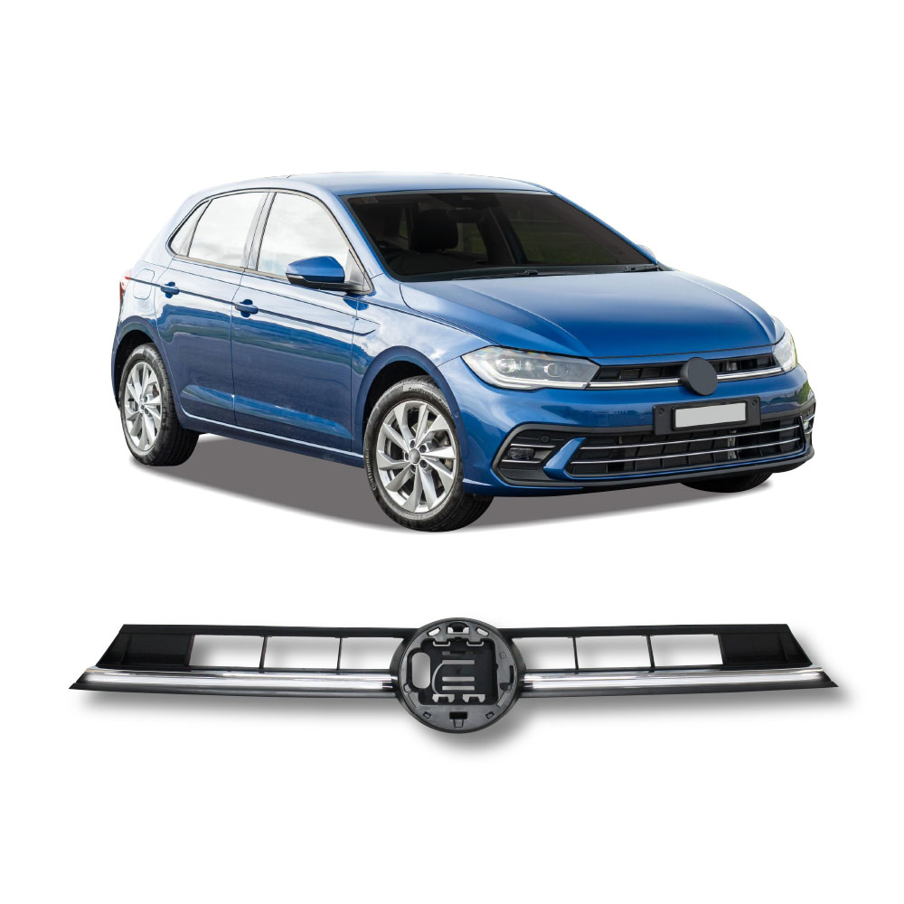 POLO 9 LIFE 2023+ LED GRILL BLACK-GRILLPOLO9