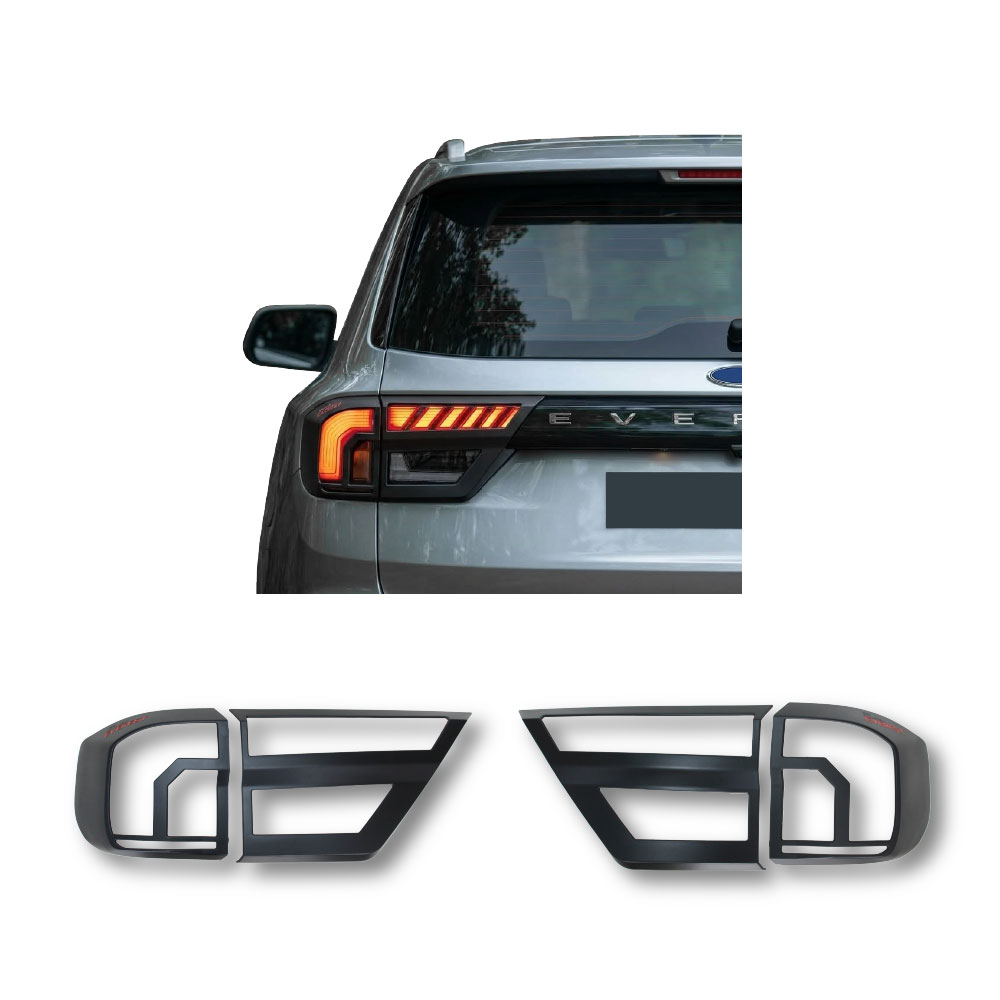 EVEREST 2023+ TAILIGHT TRIMS BLACK-D9-FD2023ZEVTLB