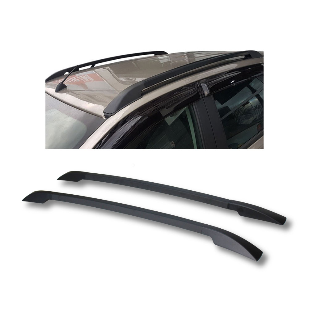 RANGER 2012+ STICK ON RAISED ROOF RACKS BLACK-D9-FD06B3M