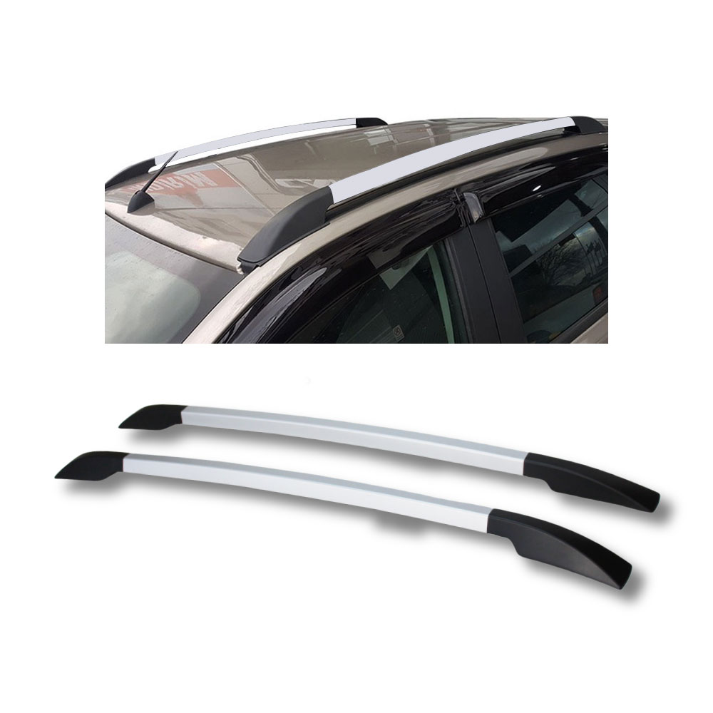 RANGER 2012+ STICK ON RAISED ROOF RACKS SILVER-D9-FD06S3M