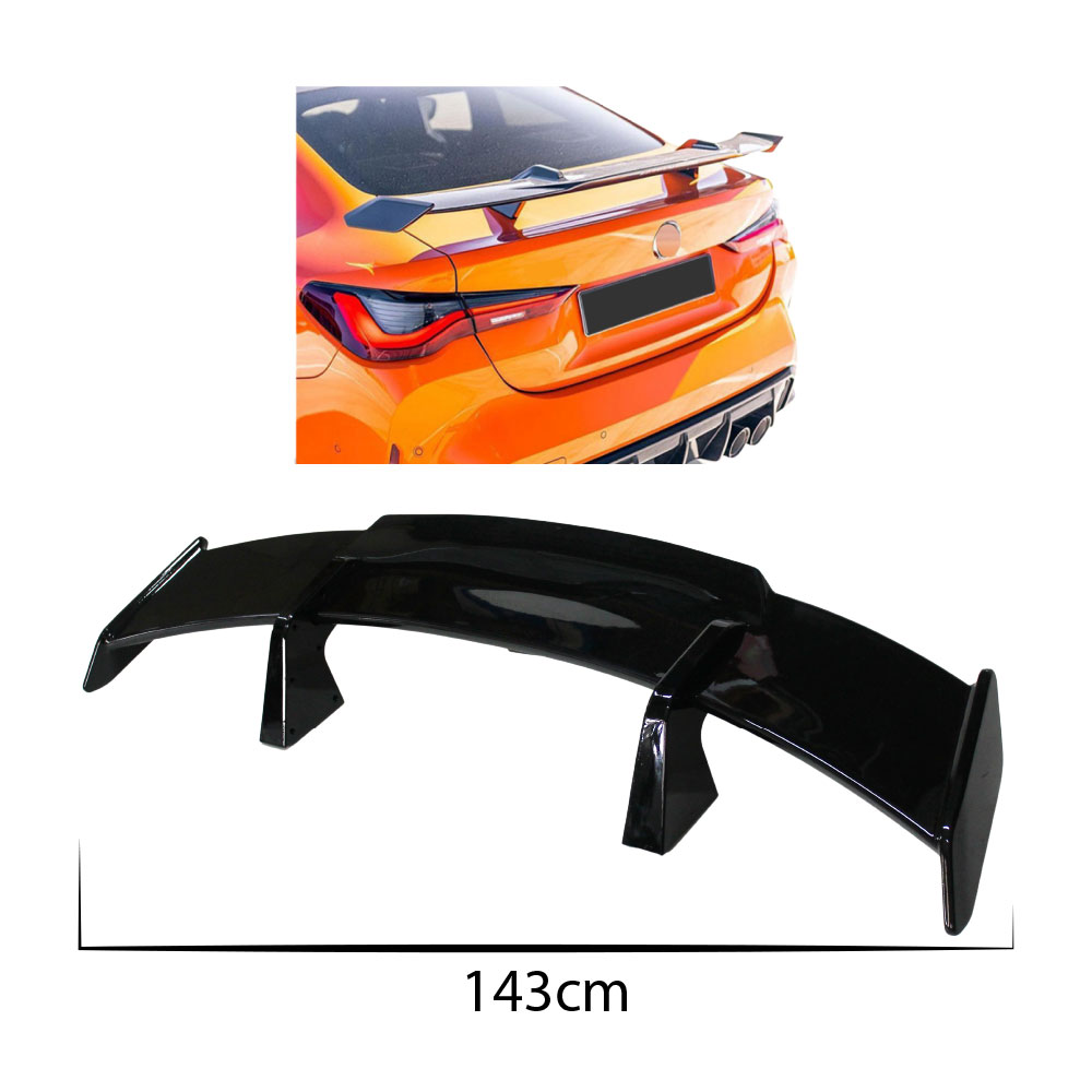 UNIVERSAL G80 COMPETITION STYLE BOOT SPOILER 143CM GLOSS BLACK-BSPUNIVG