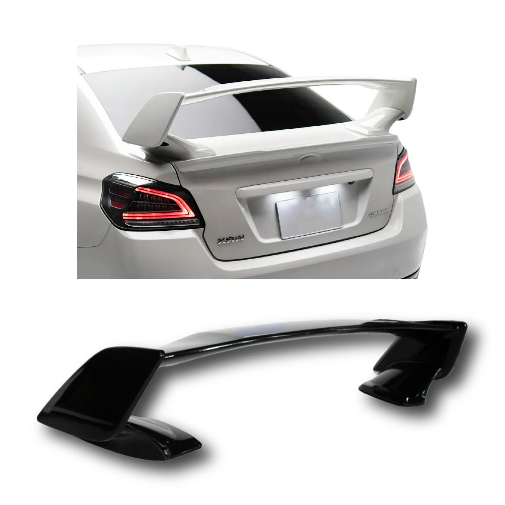 SUBARU WRX 2015-2021 BOOT SPOILER WING GLOSS BLACK-BSPSUBARU15+