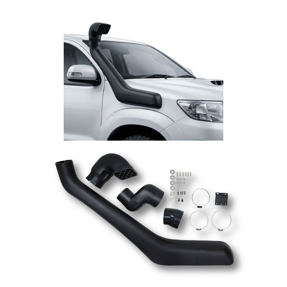 FORTUNER 2006-2014 PLASTIC SNORKEL KIT BLACK-D9-FT0212SNKL