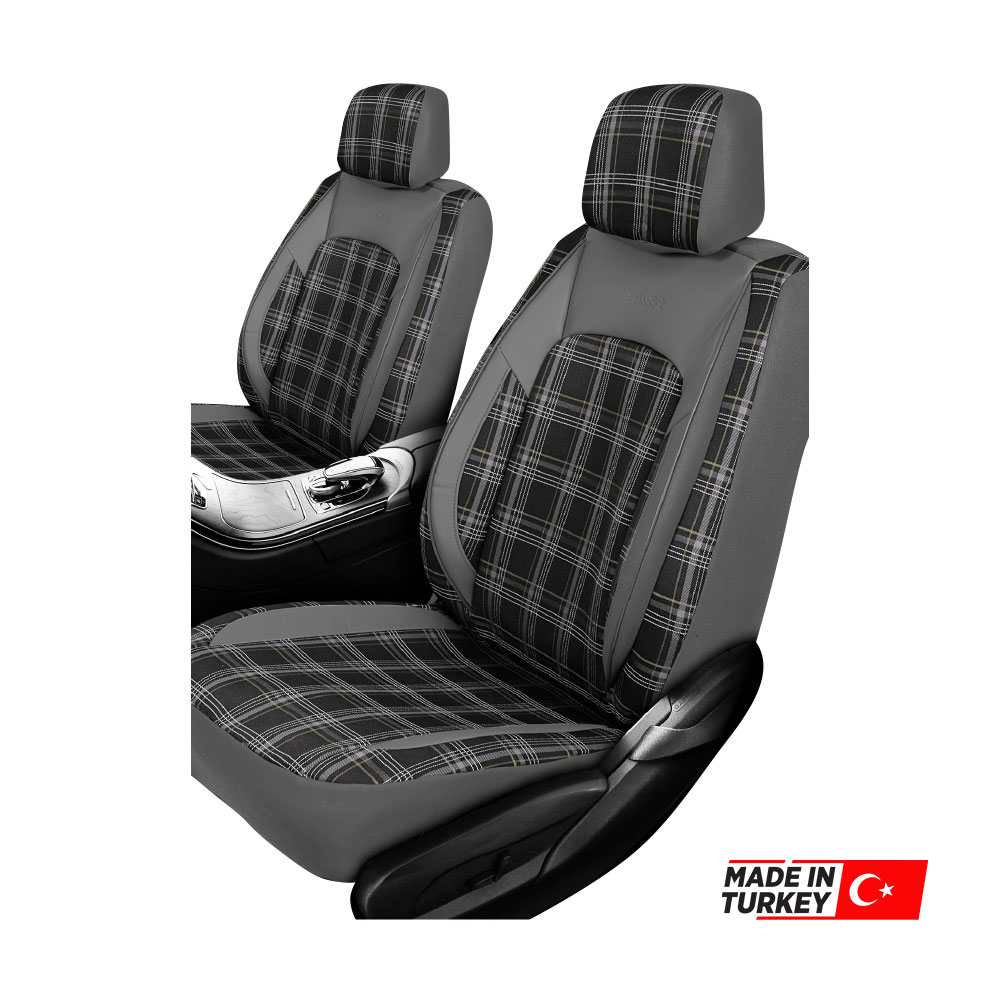 UNIVERSAL-GTI-STYLE-BLACK-CHECK-DESIGN-GREY-PU-LEATHER-SEAT-COVERS-10-PIECE-SET-SEATAKRA102GYBK