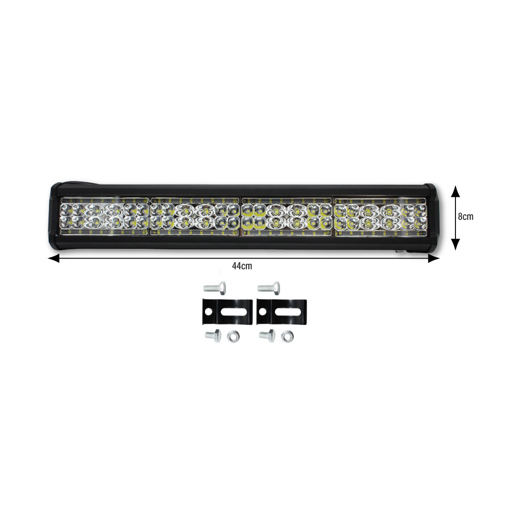 DUAL ROW LED BAR LIGHT 336 WATT 44CM x 8CM-LEDBARC3-336W