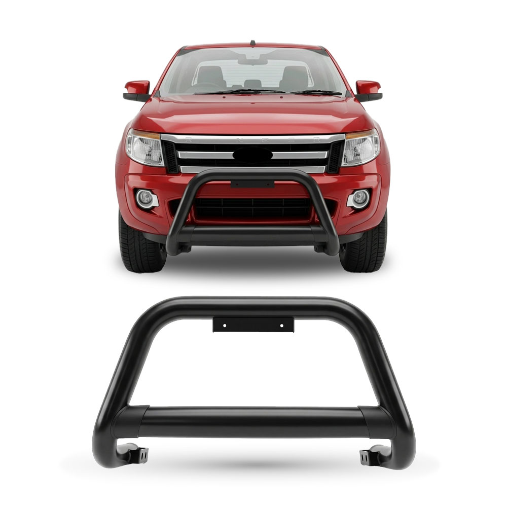 RANGER 2012+ B GRADE NUDGE BAR BLACK 201 STEEL-NBBAFD12BK