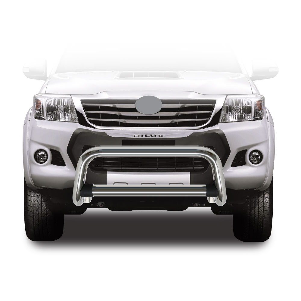 HILUX / FORTUNER 2005-2014 AW 3 INCH NUDGE BAR CHROME-NBBKATOY18