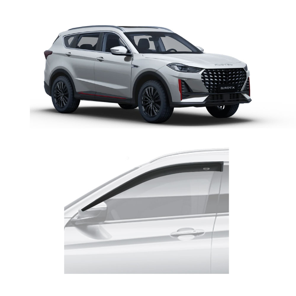 JETOUR X70 PLUS FRONT WINDSHIELDS MATT BLACK 2 PIECE SET-WSSJETX70F