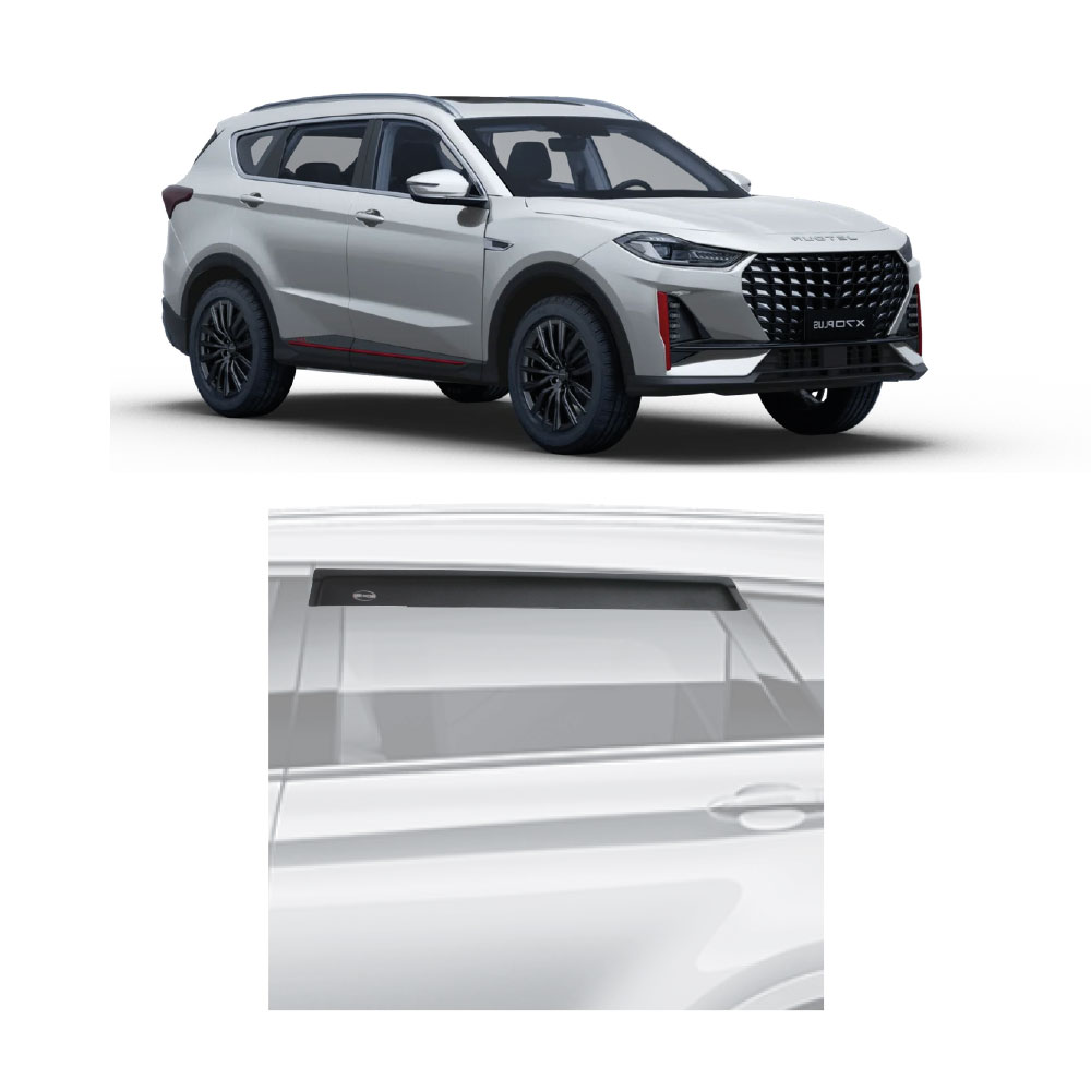 JETOUR X70 PLUS REAR WINDSHIELDS MATT BLACK 2 PIECE SET-WSSJETX70R