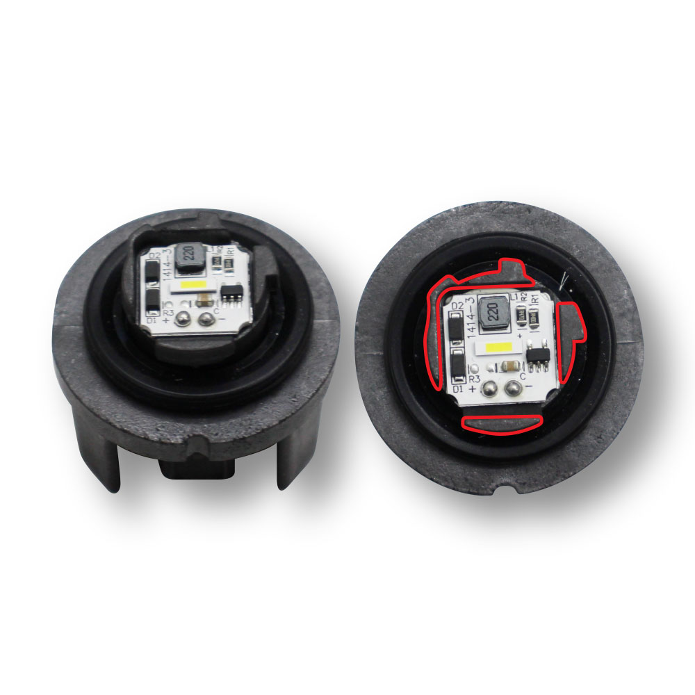 HILUX LED TAILIGHT BULB 2 PIN 3 LED-BULBL15-001