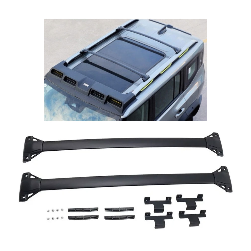 JETOUR T2 ALUMINIUM ROOF RACK CROSS BAR BLACK-D9-JETRRCB