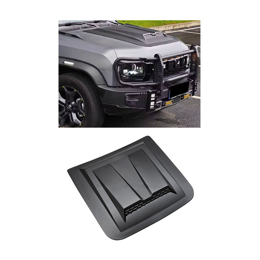 JETOUR T2 DARK KNIGHT BONNET SCOOP BLACK-D9-JETBSDKNIGT
